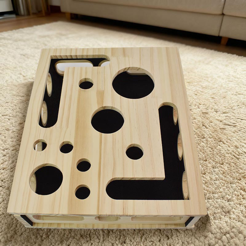 PETIQ™ Cat Scratch & Groom Puzzle Box