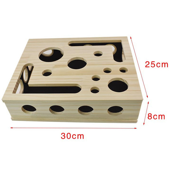 PETIQ™ Cat Scratch & Groom Puzzle Box